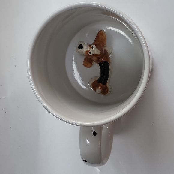 Inside Art Beagle Dog Coffee Mug By Short Subjects - Picture 13 of 16